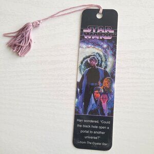 Vintage 90s Star Wars Lucas Films Antioch Crystal Tassel Bookmark 1994 KBO-10829